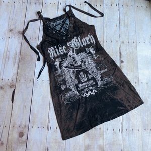 Salvage brand dress size medium sequin and lace